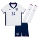 Anglia Cole Palmer #24 Echipament de Fotbal Replică European 2024 Copii Acasa (+ Șorturi)